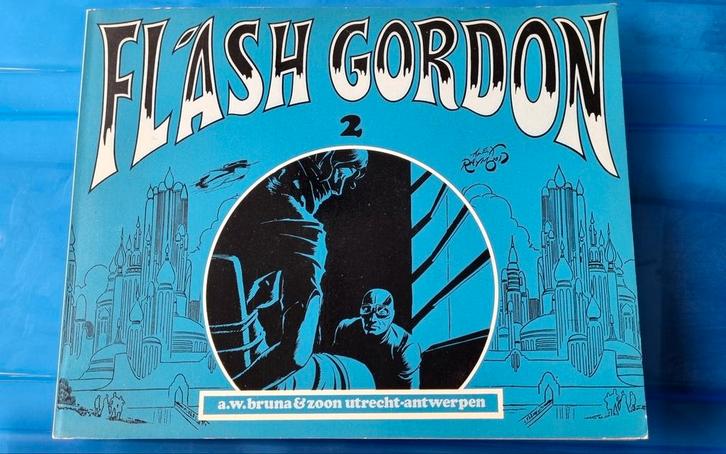 Flash Gordon 2 - 1972 - A.W. Bruna, Boeken, Stripboeken, Zo goed als nieuw, Eén stripboek, Ophalen of Verzenden