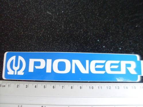 sticker pioneer logo, Verzamelen, Stickers, Zo goed als nieuw, Merk, Verzenden