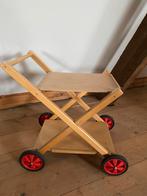 Houten Speelgoed Trolley / Loopwagen, Ophalen, Gebruikt, Overige typen, Met wieltjes