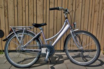 Batavus Diva 24inch | 3 versnellingen | handrem [licht roze] beschikbaar voor biedingen