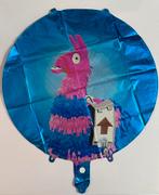 Fortnite folie ballon lama rond 45cm, Verzenden, Nieuw, Versiering, Verjaardag