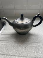 Tinnen theepot uit Shaw & Fischer uit Sheffield, Antiek en Kunst, Ophalen of Verzenden