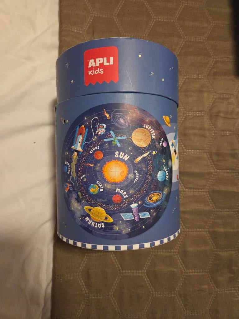 Ronde puzzel zonnestelsel. 48 stukjes, Ophalen