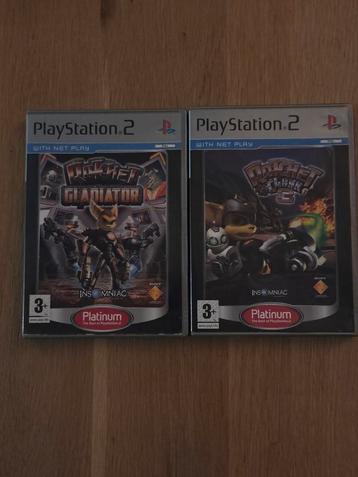 Ratchet & Clank PS2 Games - Gladiator & 3 beschikbaar voor biedingen