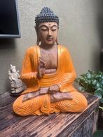 Boeddha bali Indonesie massief teak houtsnijwerk handwerk, Huis en Inrichting, Verburgt Vintage, Ophalen of Verzenden, Schipluidenlaan 20 5035KJ Tilburg