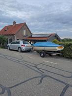 Zeilboot, motorboot, roeiboot 3.66m type skipper met trailer, Watersport en Boten, Zeilen en Zeiltoebehoren, Ophalen, Gebruikt