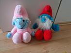 Baby smurf papa rode smurfen knuffel plush grote vintage, Verzamelen, Smurfen, Ophalen of Verzenden, Zo goed als nieuw, Grote Smurf