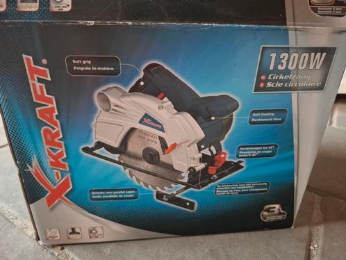 X-Kraft cirkelzaag 1300W NIEUW!, Doe-het-zelf en Verbouw, Gereedschap | Zaagmachines, Nieuw, Cirkelzaag, 1200 watt of meer, Ophalen of Verzenden