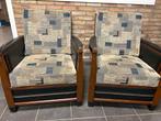 Art Deco Stijl Fauteuils - Nette Staat!, Huis en Inrichting, Ophalen, Gebruikt, 75 tot 100 cm, 50 tot 75 cm