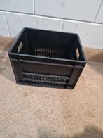 Stevige fietskrat zwart, Ophalen, Gebruikt, Fietskrat