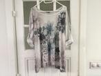 Tuniek top shirt blouse met lange mouw Made in Italy mt XL, Ophalen of Verzenden, Zo goed als nieuw, Maat 46/48 (XL) of groter