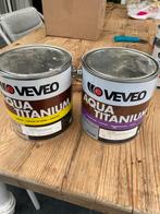 Veveo Aqua Titanium primer en zijdeglans FAR 2008, Doe-het-zelf en Verbouw, Ophalen, Gebruikt