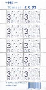 Bijplakzegels - € 0,03 – logo TNT Post – MNH - NVPH V2466cc, Verzenden, Na 1940, Postfris