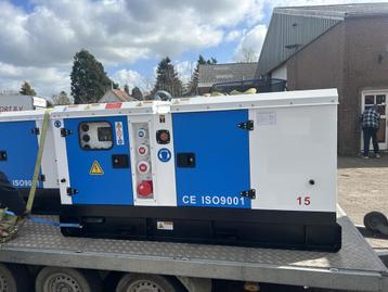 Actie! 15 kVA nieuw! Aggregaat 15 kVA garantie beschikbaar voor biedingen