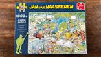 Jan van Haasteren - De Filmset - 1000 Stukjes, Ophalen of Verzenden, 500 t/m 1500 stukjes, Zo goed als nieuw, Legpuzzel