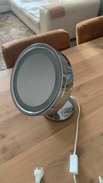 Make-up spiegel met licht, Gehele gezicht, Ophalen of Verzenden, Zo goed als nieuw, Toebehoren