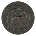 PENNING 1940 M. Kutterink : Evacuatiepenning Rotterdam º, Postzegels en Munten, Penningen en Medailles, Verzenden, Brons, Nederland