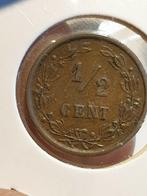 Halve cent 1885 nr.2 (03), Ophalen of Verzenden
