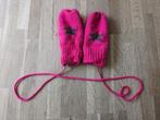 Roze wanten met touwtje (kind), Handschoenen, Meisje, 110 t/m 116, Gebruikt