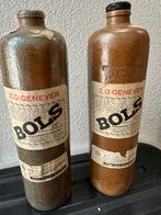 2 oude Bols jenever flessen vintage T.E.A.B., Antiek en Kunst, Ophalen of Verzenden