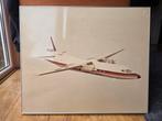 Ingelijste foto van een Fokker F27 Merpati Airlines, Ophalen, Gebruikt, Kaart, Foto of Prent