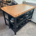 IKEA VADHOLMA Keukeneiland, Huis en Inrichting, Keuken | Keukenelementen, 100 tot 150 cm, Bruin, Ophalen of Verzenden, Zo goed als nieuw