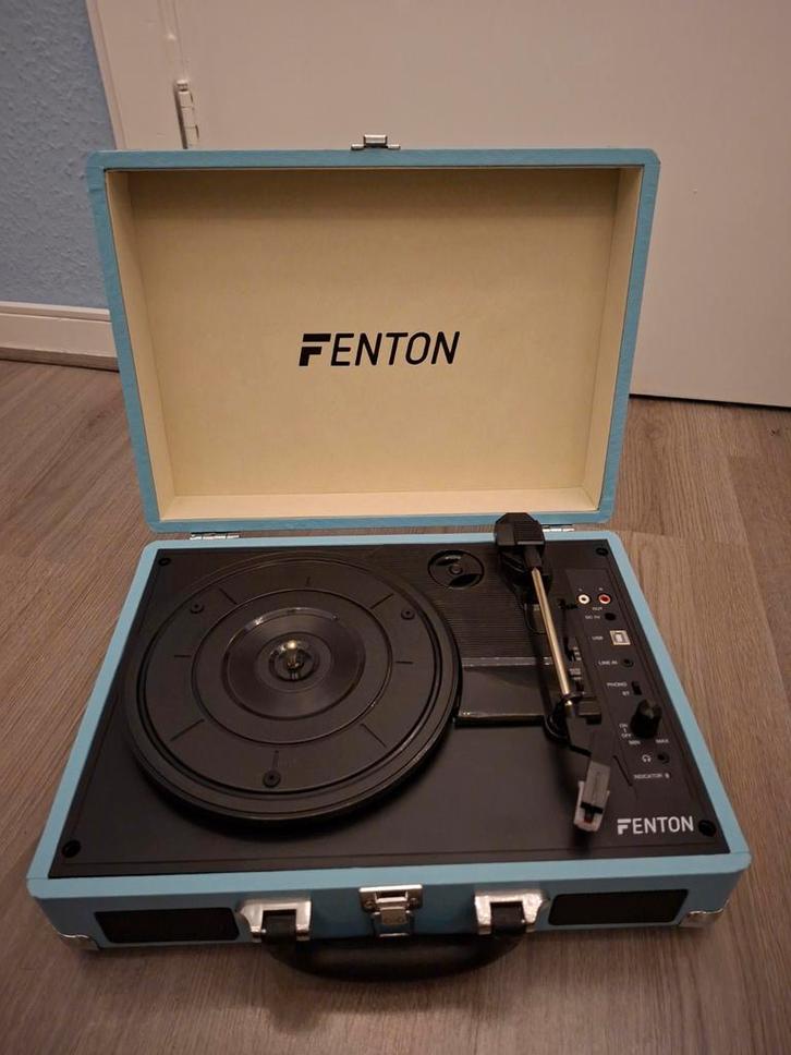 Fenton RP115 Platenspeler Koffer - Zo Goed Als Nieuw, Audio, Tv en Foto, Platenspelers, Zo goed als nieuw, Platenspeler, Overige merken
