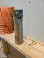 Keramische Vaas - Blauw/Bruin, Overige kleuren, Aardewerk of Porselein, Ophalen of Verzenden, Zo goed als nieuw
