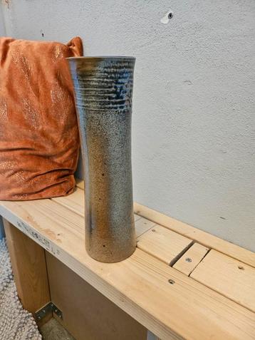 Keramische Vaas - Blauw/Bruin beschikbaar voor biedingen