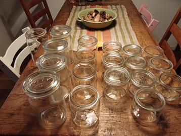 Weckpotten inmaak glazen beschikbaar voor biedingen