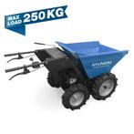HYUNDAI kruiwagen / mini dumper 250 Kg BENZINE | Gratis verz, ., Nieuw, Ophalen of Verzenden, .