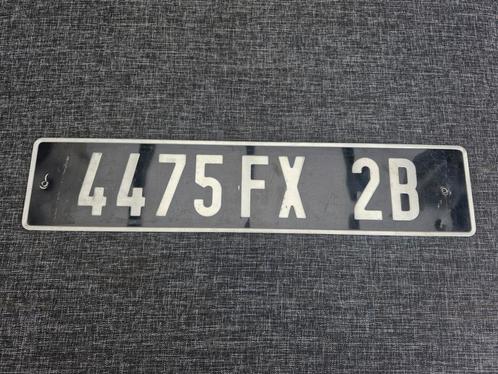 Kentekenplaat Corsica nummerbord Nummerplaat License plate, Verzamelen, Automerken, Motoren en Formule 1, Gebruikt, Auto's, Ophalen of Verzenden