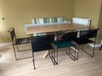 Eetkamerstoelen - zwart - design, Huis en Inrichting, Stoelen, Ophalen, Gebruikt, Overige kleuren, Vier