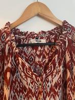 Moliin Blouse maat L/40 Rood Blauw zgan!, Kleding | Dames, Maat 38/40 (M), Moliin, Ophalen of Verzenden, Zo goed als nieuw