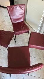 Eetkamerstoelen, Ophalen, Gebruikt, Vier, Leer