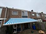 Knikarmscherm 5mtr, Tuin en Terras, Ophalen, Gebruikt, 450 cm of meer, 150 tot 300 cm