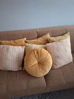 Gele Sierkussens - Set van 6, Ophalen, Zo goed als nieuw, Geel, Rond