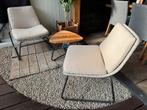 Danique loungeset, 2 stoelen en 1 tafel, Bijzettafel, Aluminium, Zo goed als nieuw, Loungeset