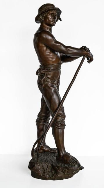 Bronzen beeld "Faneur" beschikbaar voor biedingen