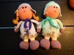 2 Gehaakte poppen ca 34 cm, Ophalen, Zo goed als nieuw, Babypop