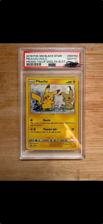 Pikachu Sun&Moon PSA10 beschikbaar voor biedingen