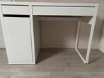 Ikea micke bureau wit, Huis en Inrichting, Ophalen, Zo goed als nieuw, Bureau