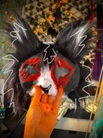 (Therian) wounded cat mask!! ZSMW, Ophalen of Verzenden, Zo goed als nieuw