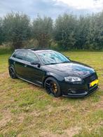 Audi A3 2.0 TFSI S-line 300pk S-tronic Quattro panorama dak, Zwart, 1984 cc, Zwart, USB