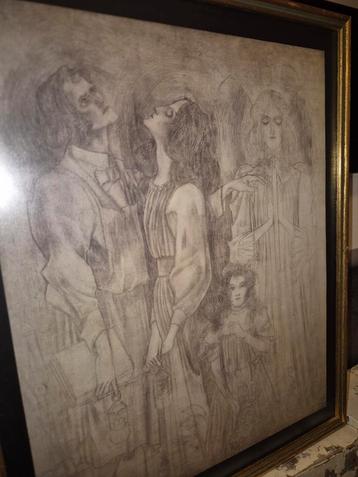 Jan Toorop - Divine Extase (1896) beschikbaar voor biedingen