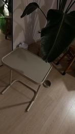 Björkåsen Laptoptafel - Beige, Huis en Inrichting, Tafels | Bijzettafels, Ophalen, Minder dan 55 cm, Metaal of Aluminium, Zo goed als nieuw