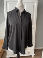 Zwarte blouse maat 44, Kleding | Heren, Ophalen of Verzenden, Zo goed als nieuw