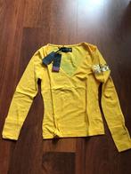 Nieuw - fel gele vrolijke top Colour Armada - XS, Geel, Nieuw, Ophalen of Verzenden, Lange mouw