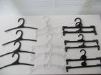 15 Kledinghangers Lingerie Hangers Transparant Zwart BH Top, Ophalen of Verzenden, Zwart