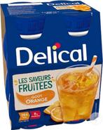 Delical Fruitige Smaak Drank Sinaasappelsmaak Fles 4x200ml, Diversen, Ophalen of Verzenden